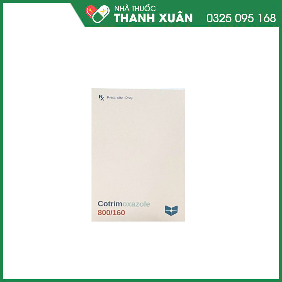 Cotrimoxazole 800/160 thuốc kháng sinh điều trị nhiễm khuẩn